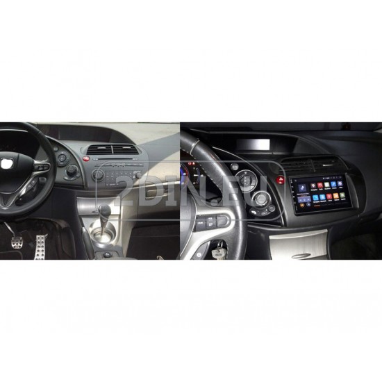 HONDA Civic - 7" МУЛТИМЕДИЯ / Навигация android 16